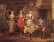 Nicolas Lancret The Marriage Contract china oil painting reproduction